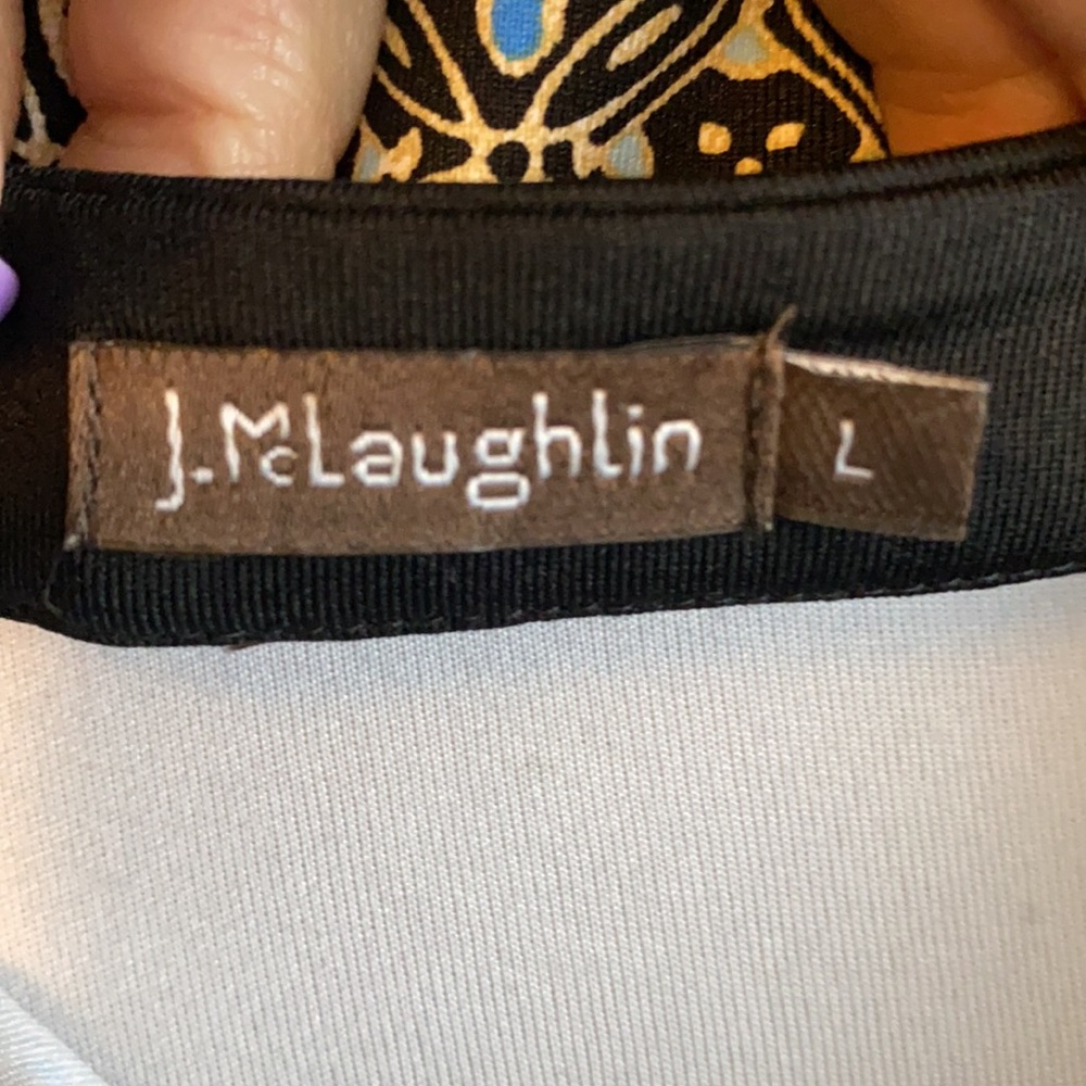 J. Mclaughlin Patterned Pullover Top - image 8